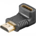 51727 HDMI angled adaptor, HDMI female-HDMI male, gold-plated, 90deg 51727 HDMI angled adaptor, HDMI female-HDMI male, gold-plated, 90deg